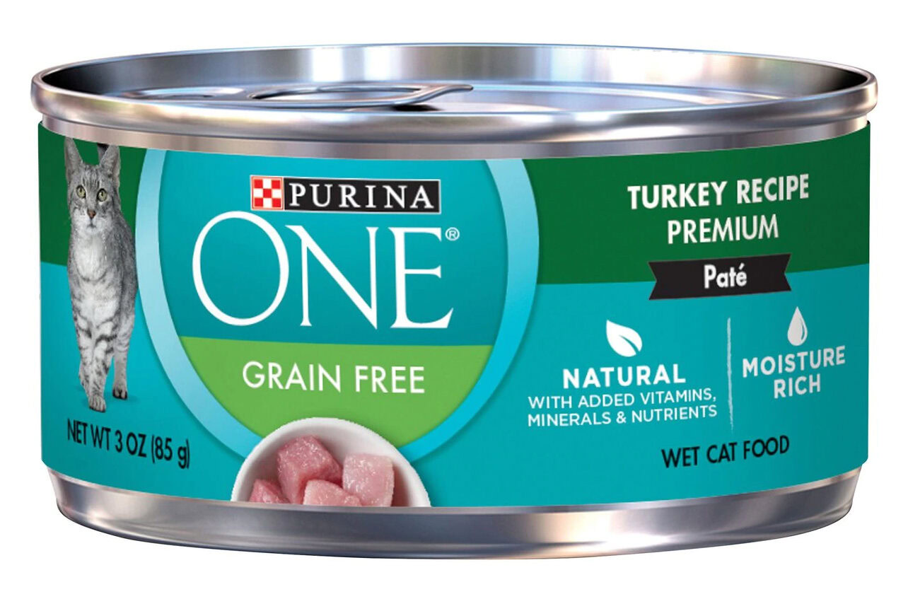 Purina One Turkey Pate Grain-Free Canned Cat Food
