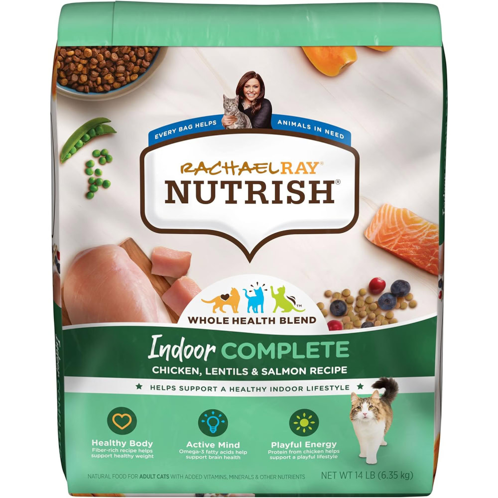 Rachael Ray Nutrish Indoor Complete Premium Natural Dry Cat Food
