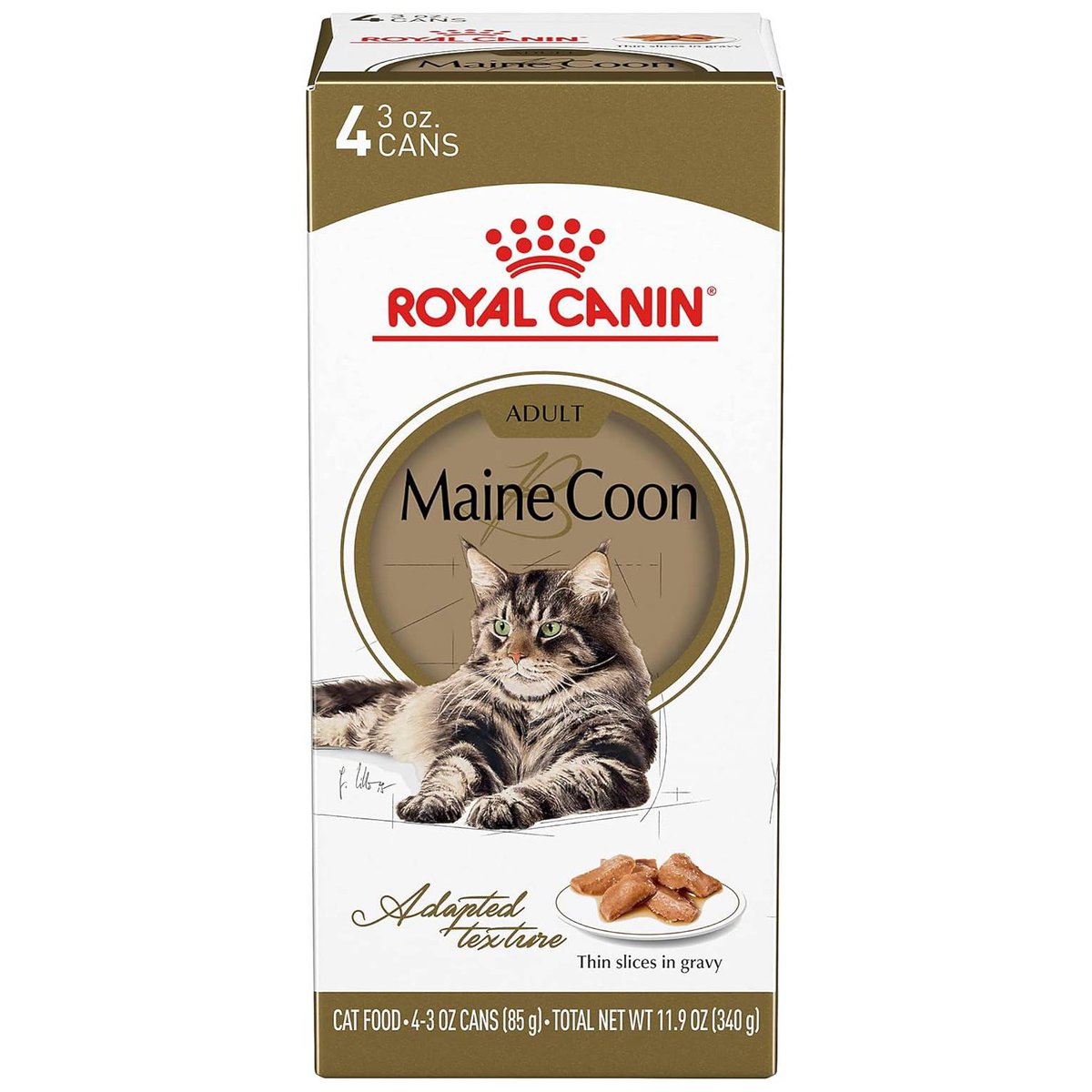 Royal Canin Feline Nutrition Maine Coon Slices In Gravy