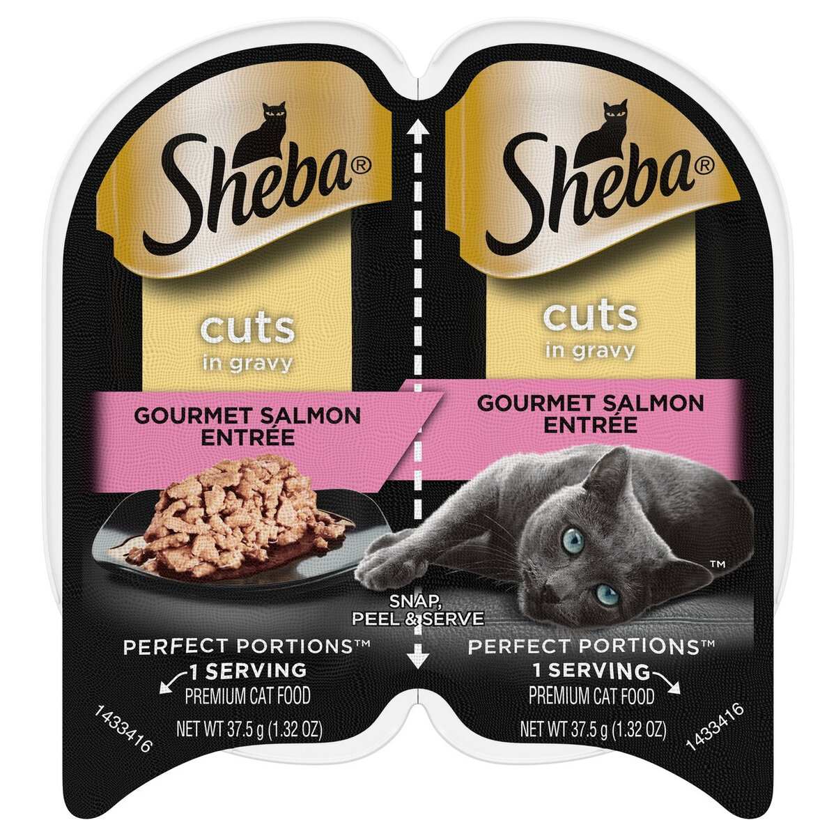 Sheba Perfect Portions Grain-Free Salmon Wet Cat Food