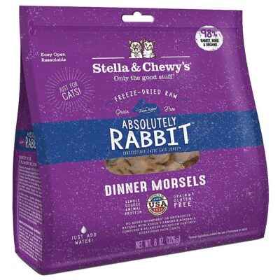 Stella & Chewy’s Rabbit Freeze-Dried Raw Cat Food