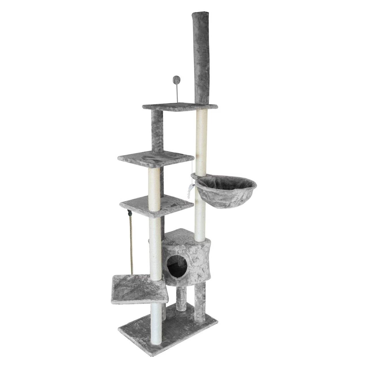 Tiger Tough Skyscraper Floor-to-Ceiling Cat Tree