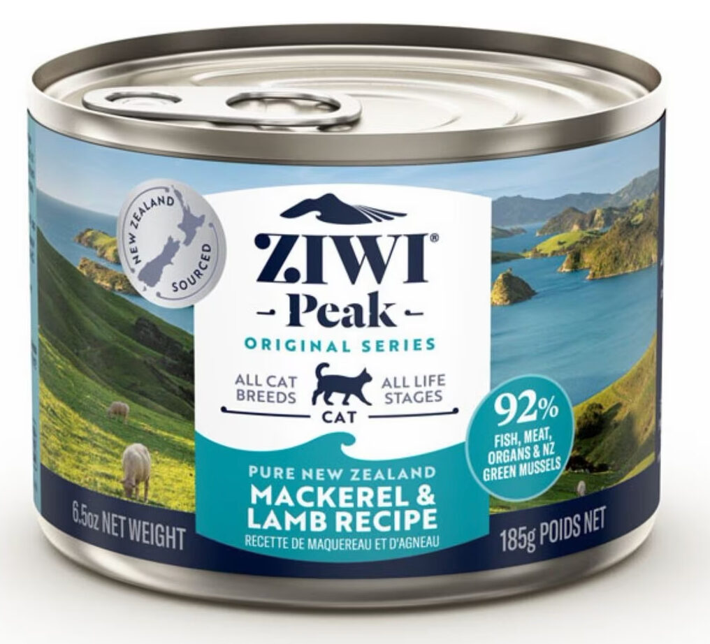 Ziwi Peak Mackerel & Lamb Canned Wet Cat Food