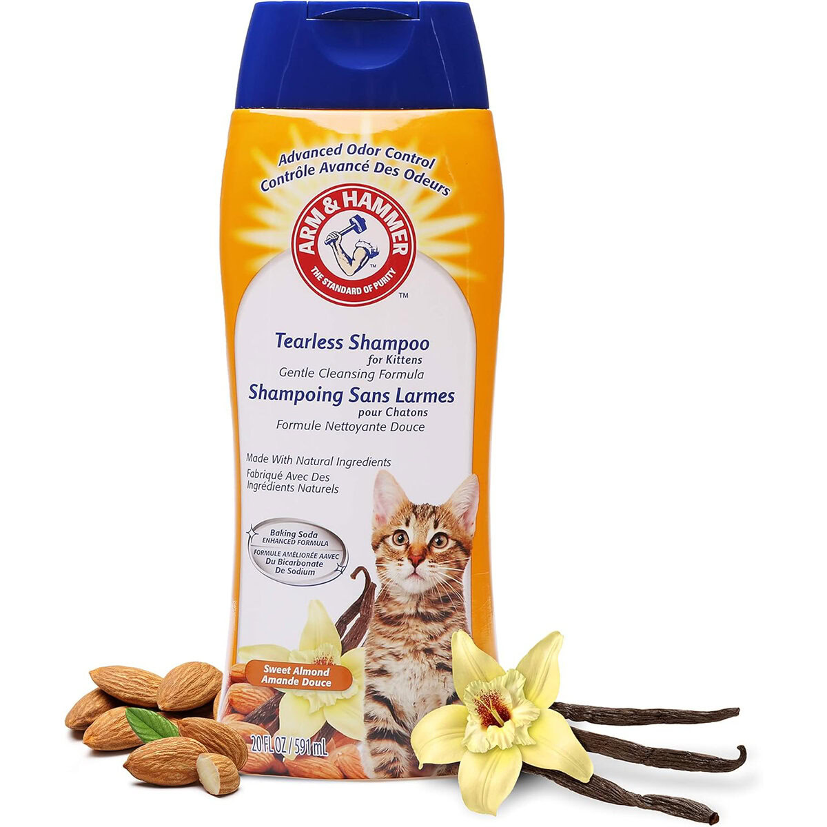 rm & Hammer 2-in-1 De-odor & Dander Cat Shampoo