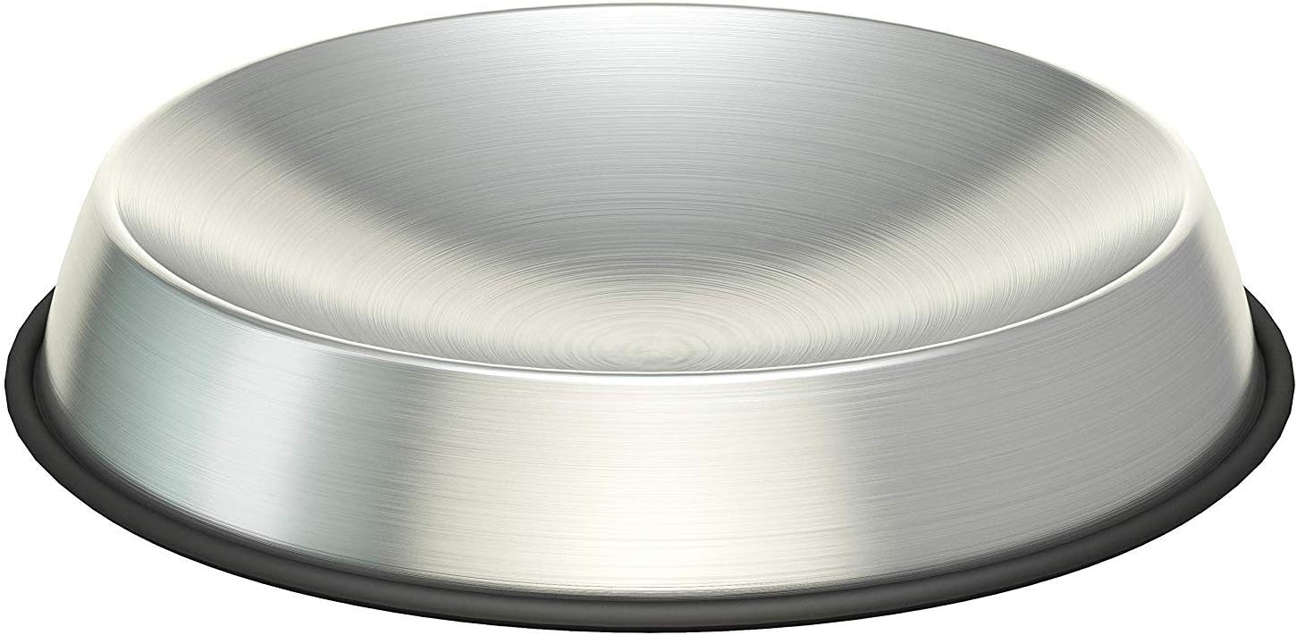 Dr. Catsby’s Whisker Relief Non-Skid Stainless Steel Cat Bowl