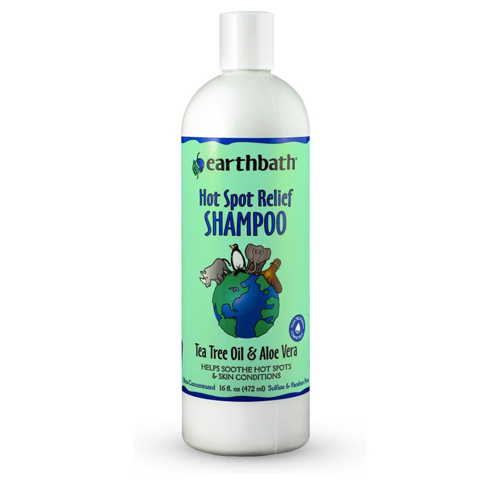 Earthbath Hot Spot Relief Tea Tree & Aloe Dog & Cat Shampoo