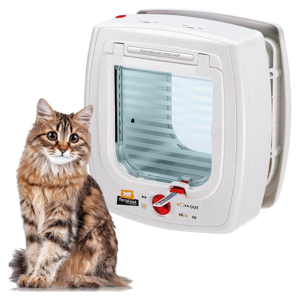 Ferplast Swing Cat Flap with Microchip