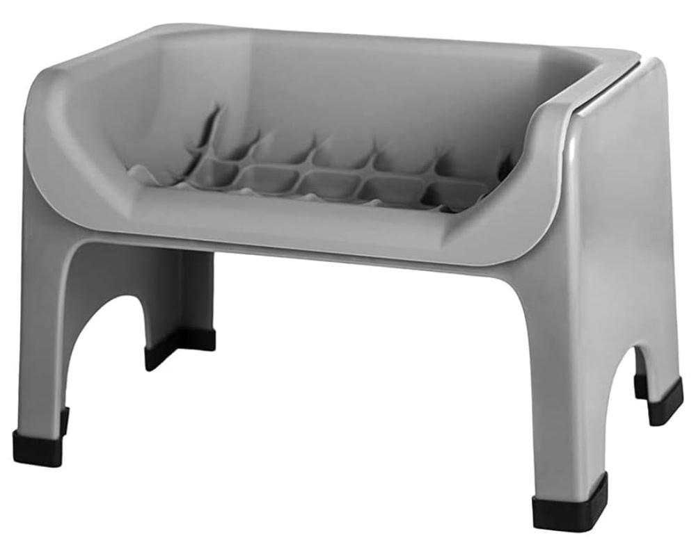 Fluff Trough Elevated Slow Feeder Dog Bowls