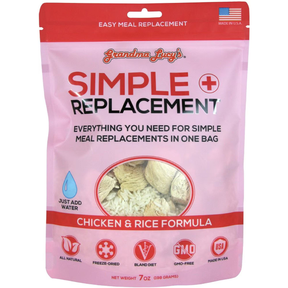 Grandma Lucy's Simple Replacement Anti-Diarrhea Freeze-Dried Dog & Cat Meal Replacement