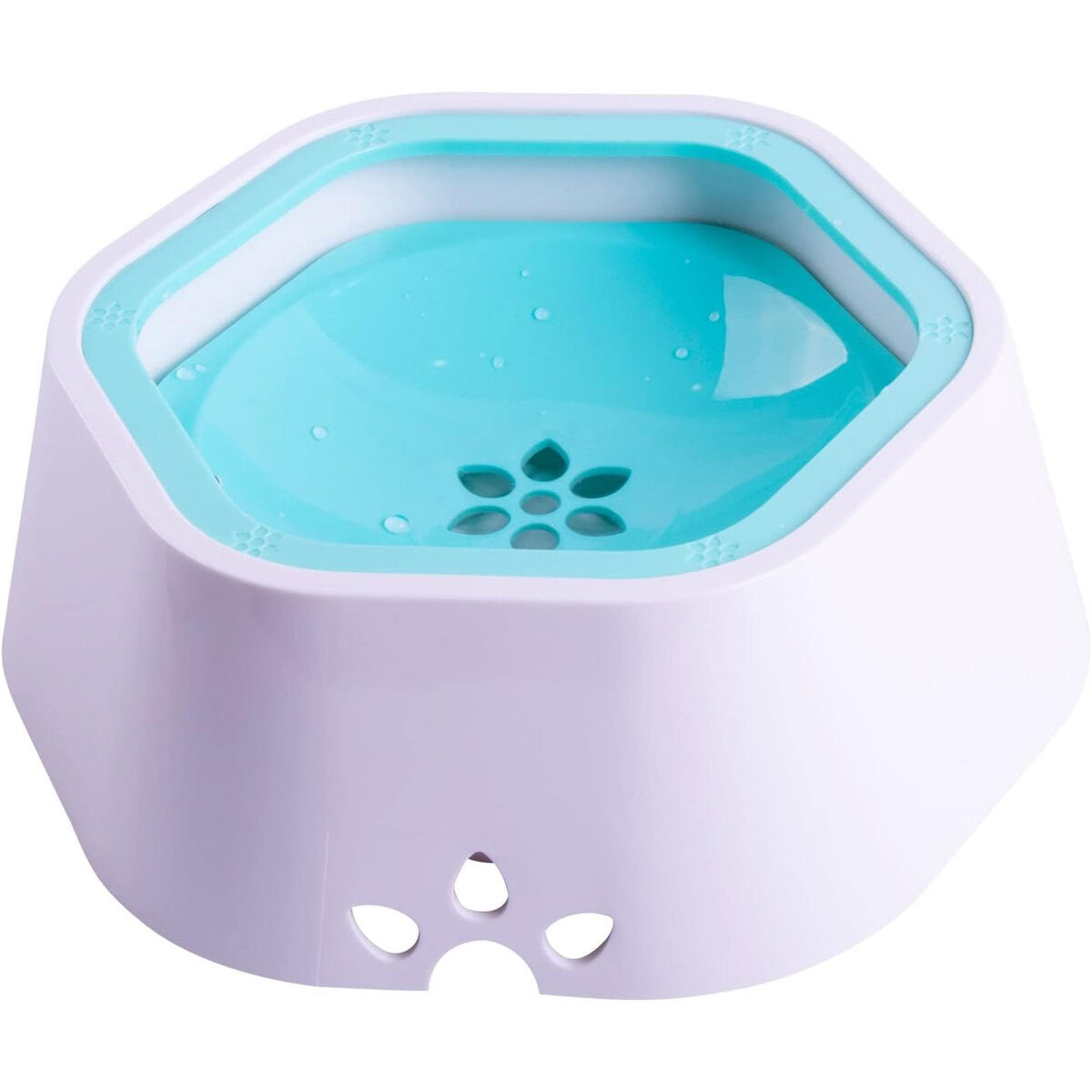 Pet Life Everspill 2-in-1 Food & Anti-Spill Cat Bowl