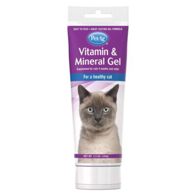 PetAg Vitamin & Mineral Gel Supplement for Cats