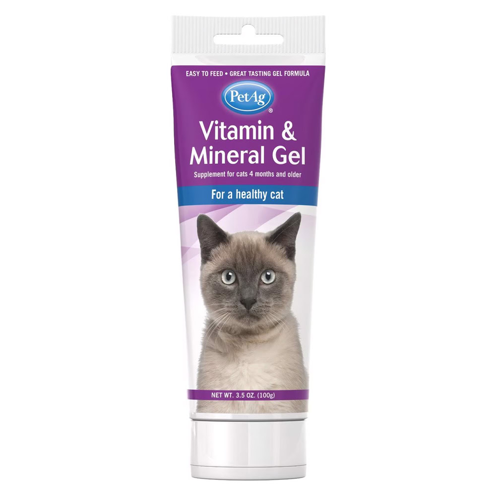 PetAg Vitamin & Mineral Gel Supplement for Cats