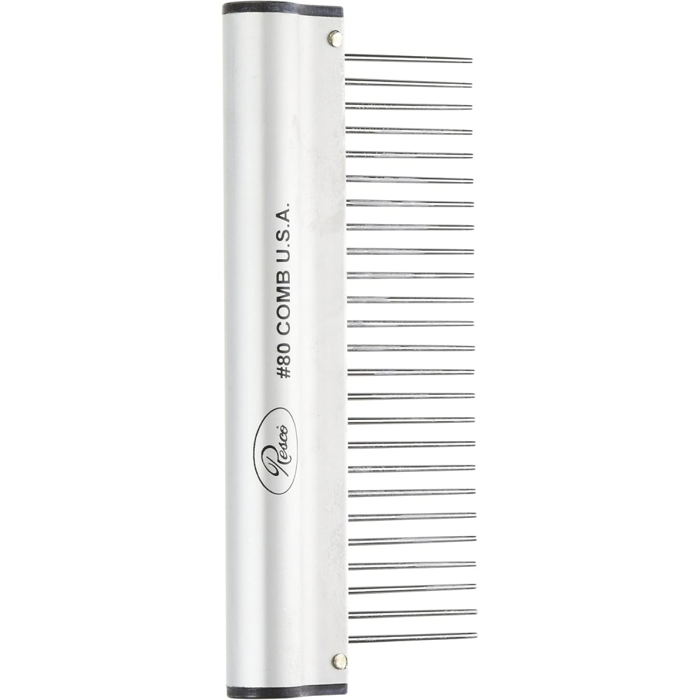 Resco Ergonomic Series Dog, Cat, & Small Pet Comb