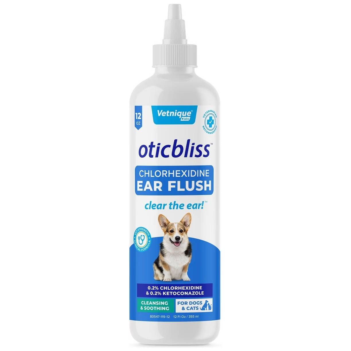 Vetnique Labs Oticbliss Ear Flush Cleaner