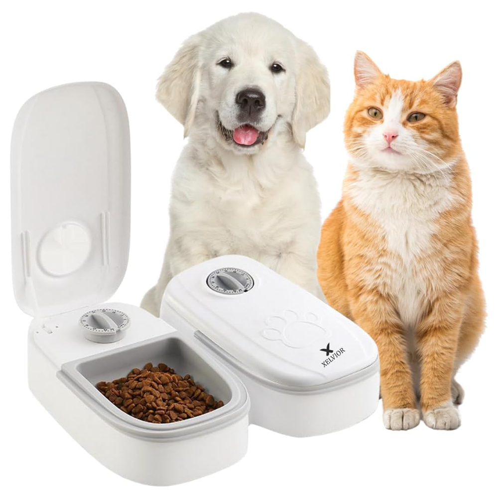 XELVIOR Automatic Cat Feeder with Ice Pack