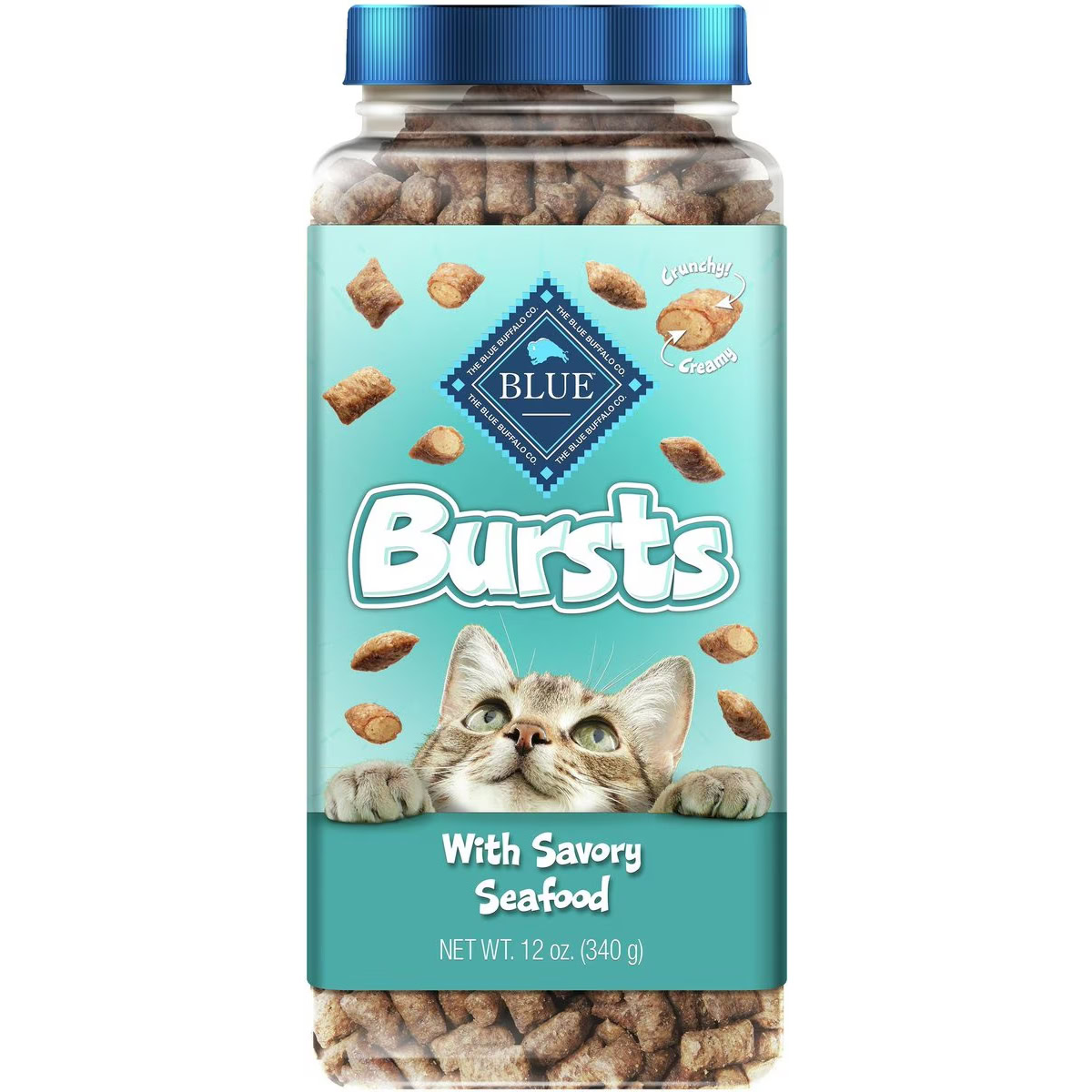Blue Buffalo Bursts Savory Seafood Cat Treats