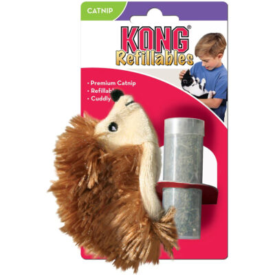 Kong Refillable Hedgehog Catnip Toy
