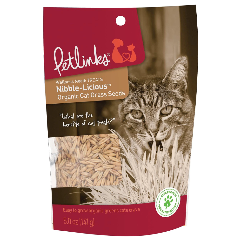 Petlinks Nibble-Licious Organic Cat Grass Seeds