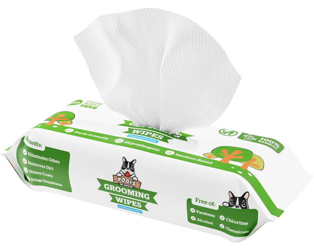 Pogi’s Pet Supplies Deodorizing Wipes For Dogs & Cats