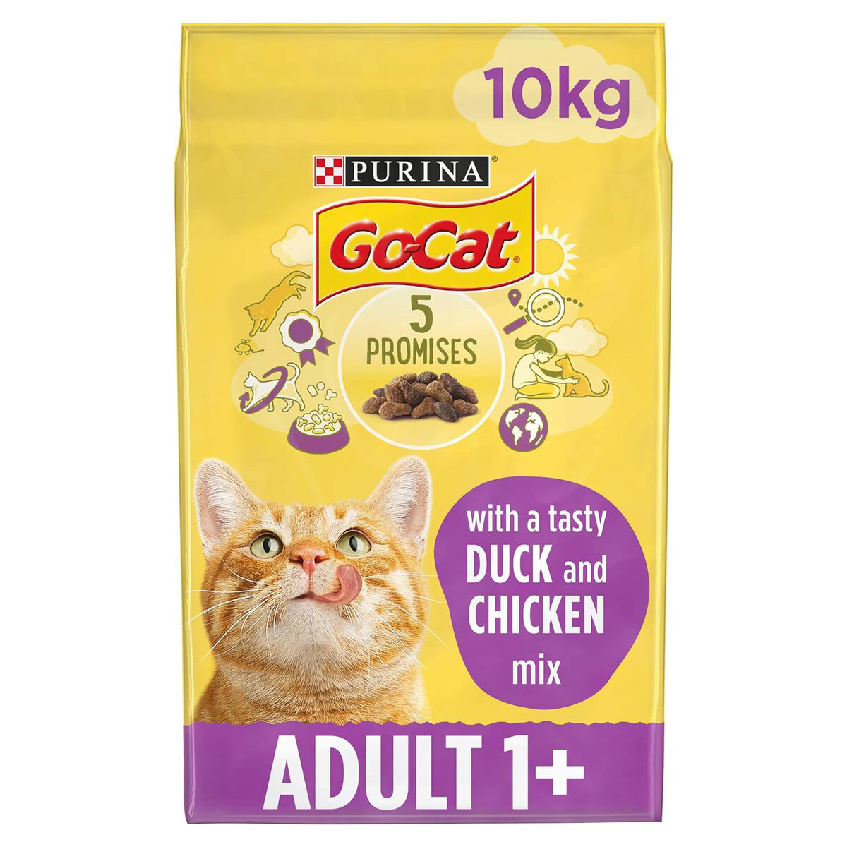 Purina GoCat Chicken & Duck Dry Cat Food