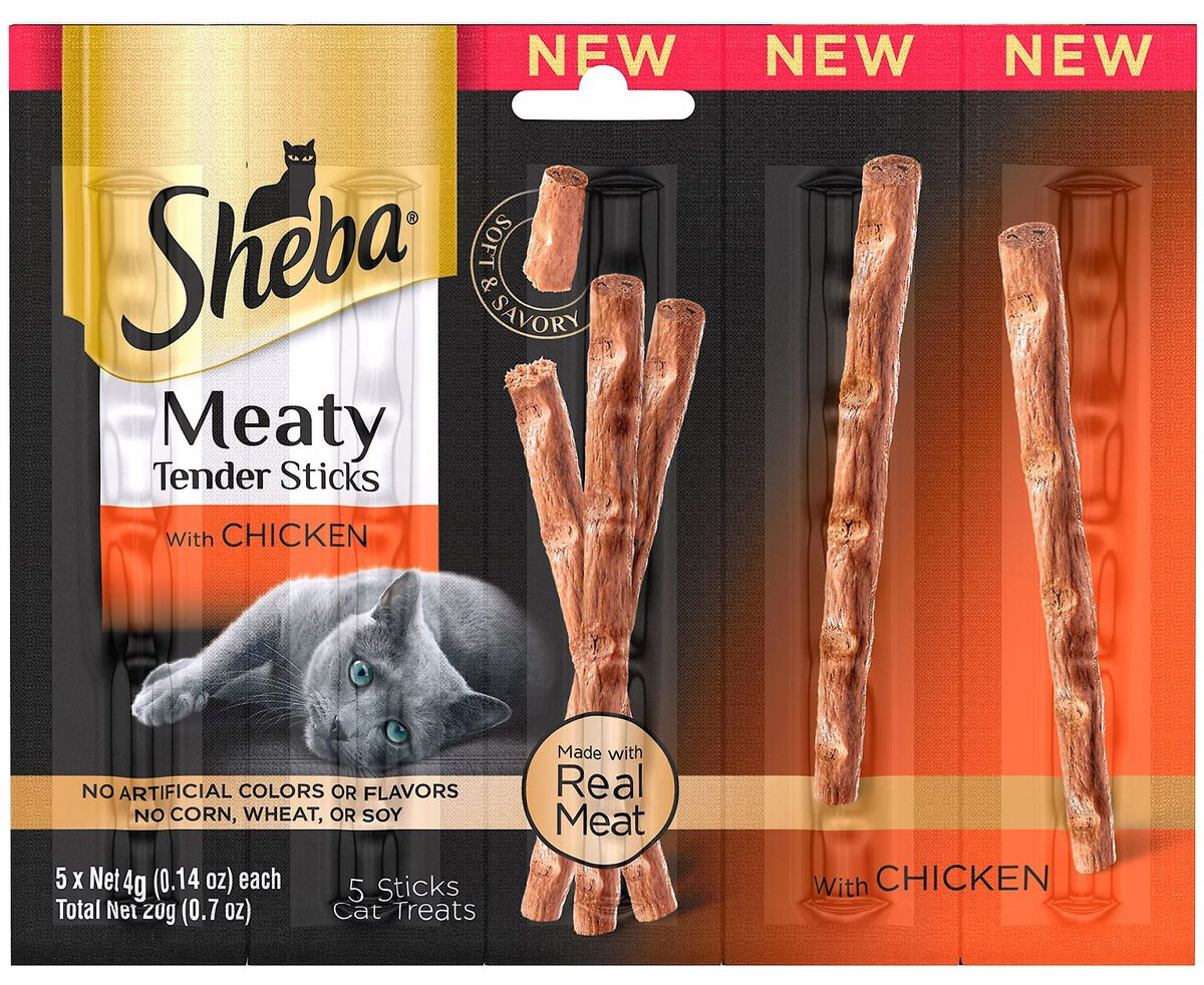 Sheba Meaty Tender Sticks Cat Treats