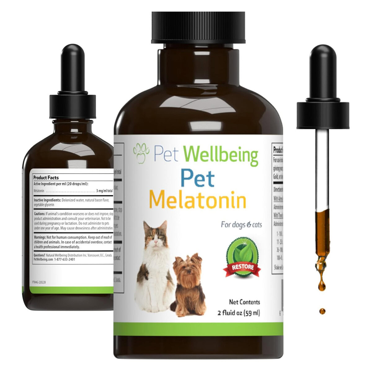 Pet Wellbeing Pet Melatonin for Dogs