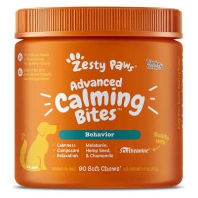 Zesty Paws Advanced Calming Bites