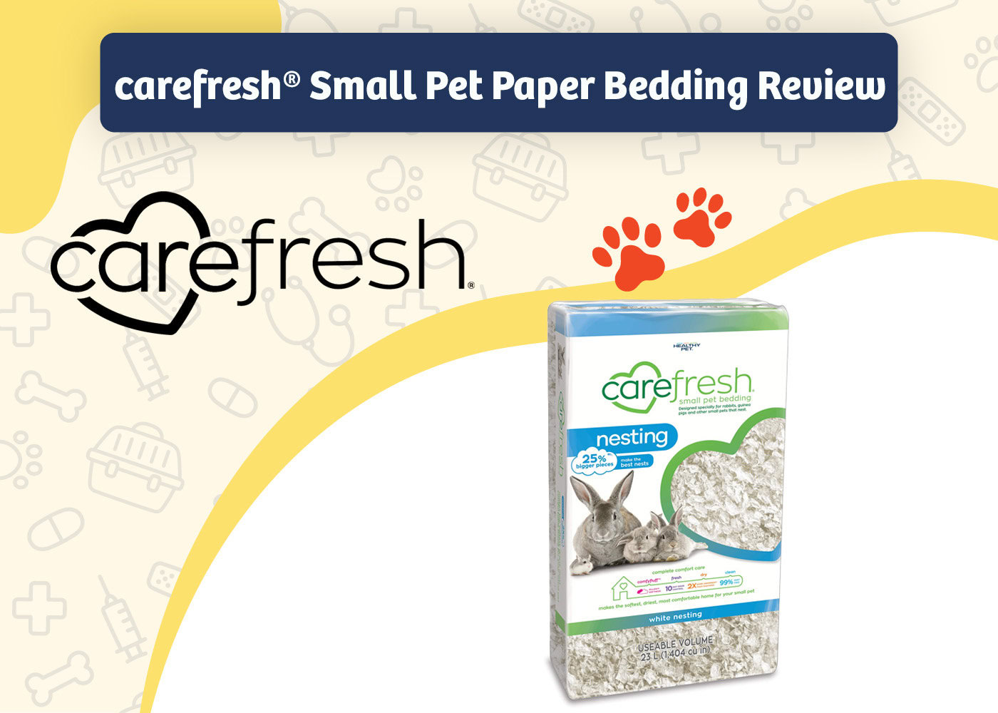 PangoVet_Review_carefresh® Small Pet Paper Bedding Review