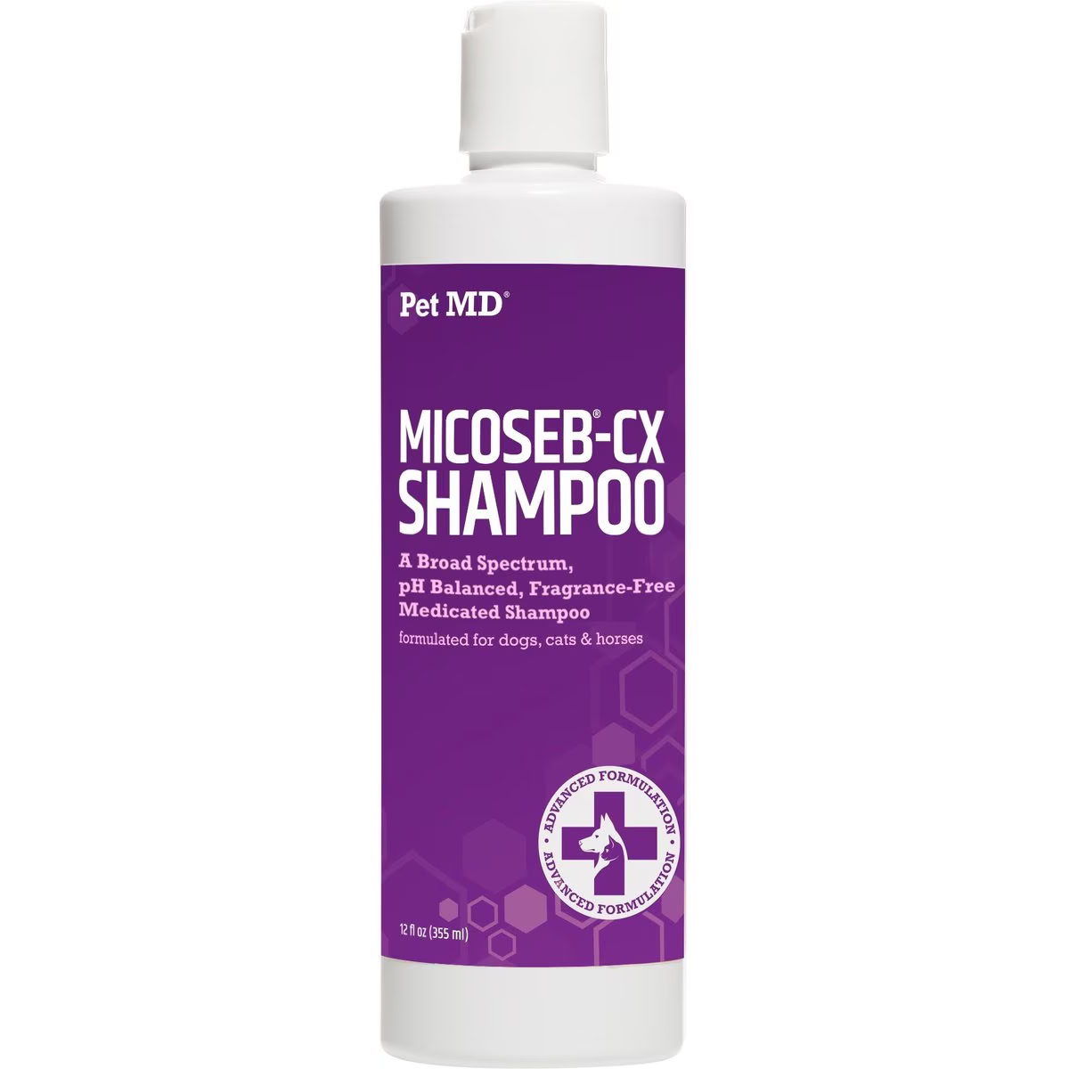 Pet MD Micoseb-CX Anti-Fungal Medicated Pet Shampoo 