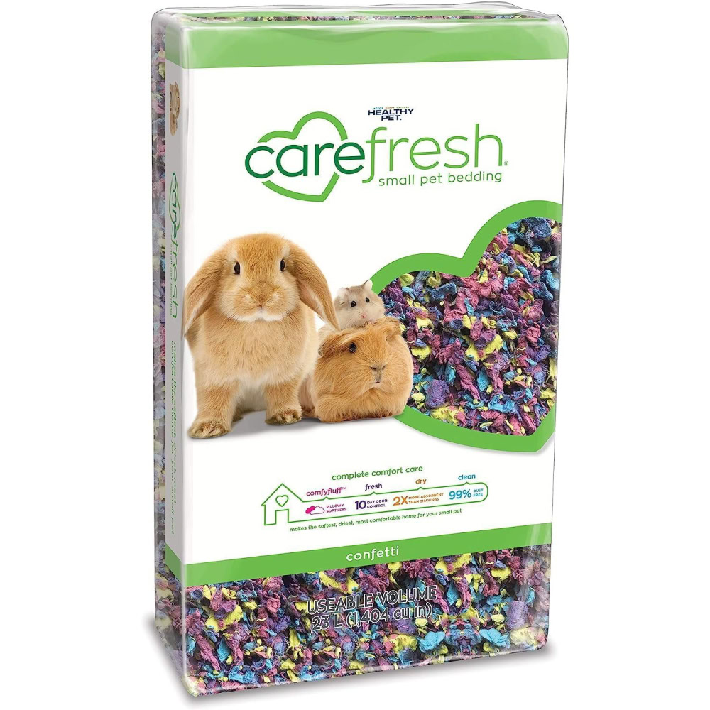 Carefresh 99% Dust-Free Confetti Natural Paper Small Pet Bedding