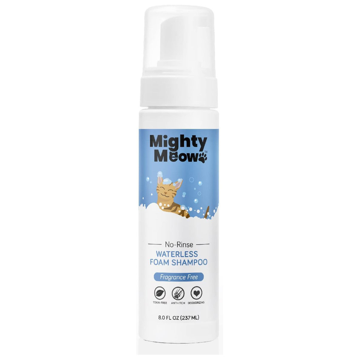 Mighty Meow Waterless Cat Shampoo