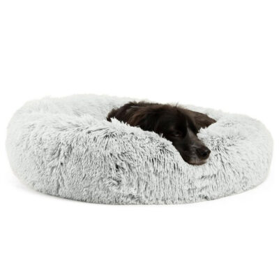 Best Friends by Sheri Calming Donut Dog Bed