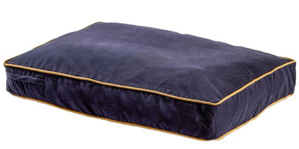 Happy Hounds Bailey Rectangle Pillow Dog Bed with Removable Cover