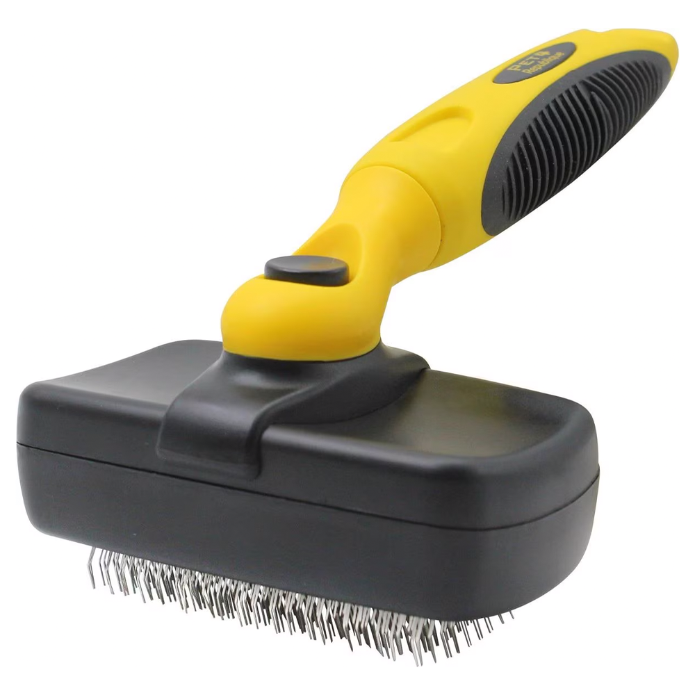 Pet Republique Self-Cleaning Slicker Brush