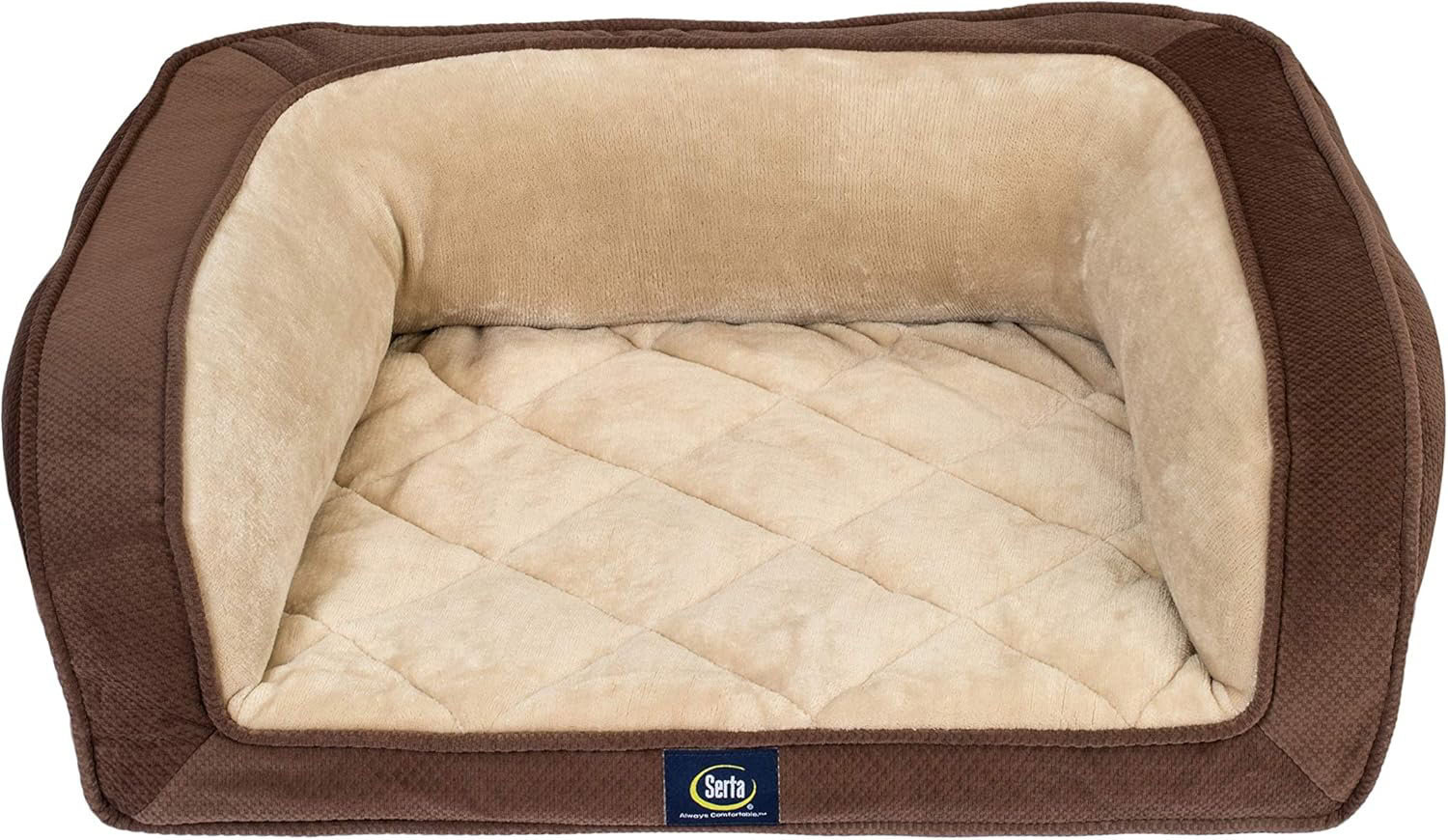 Serta Ortho Quilted Couch Pet Bed