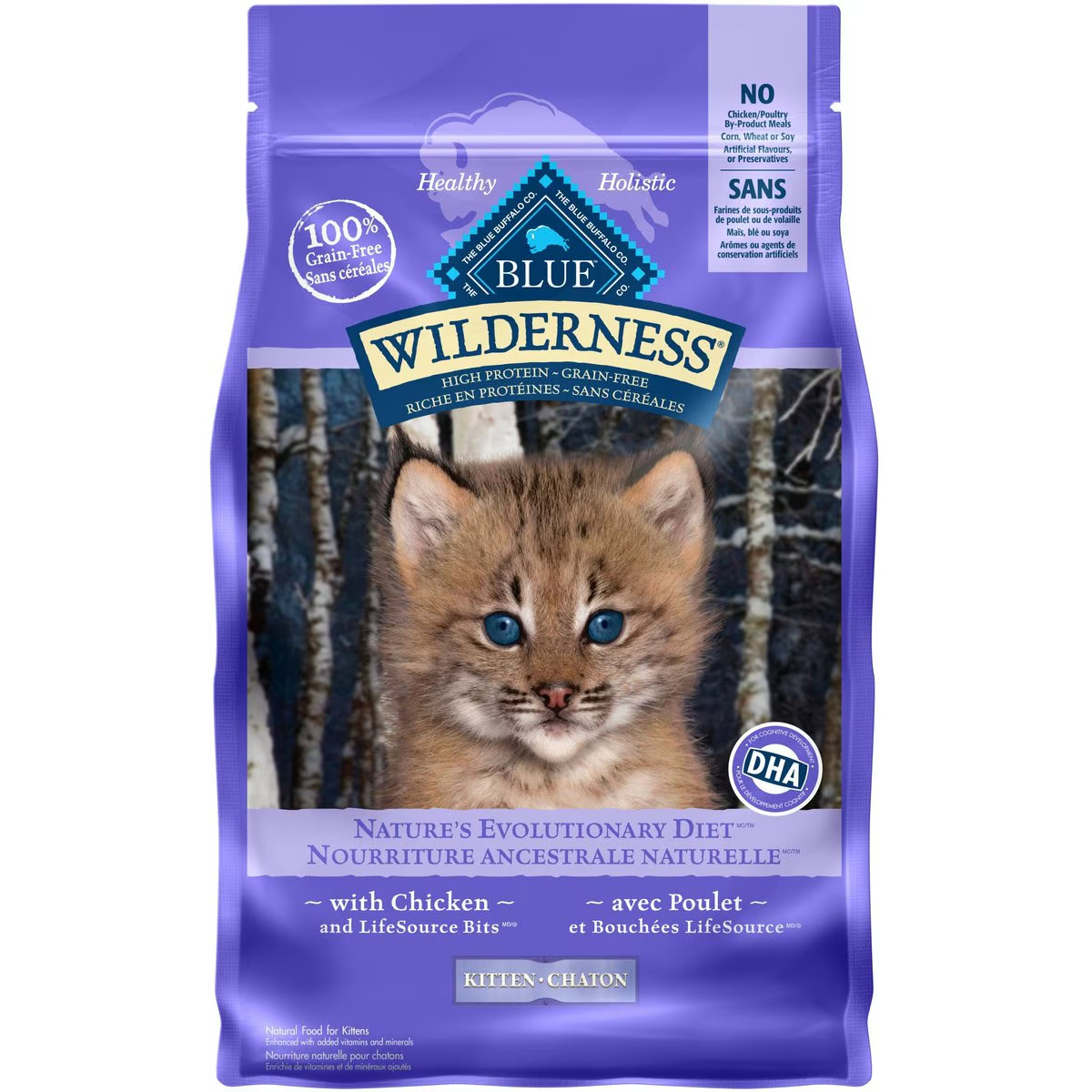 Blue Buffalo Wilderness High Protein Kitten Food