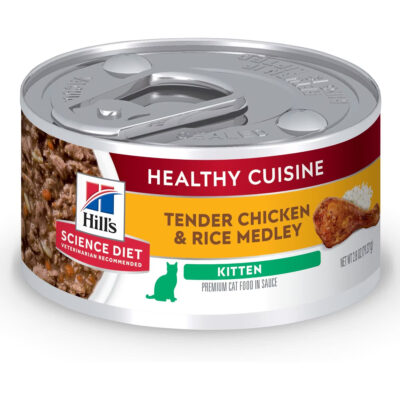 Hill’s Science Healthy Cuisine Canned Kitten Food