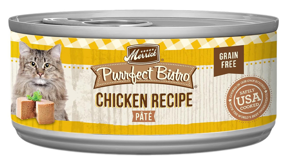 Merrick Purrfect Bistro Grain Free Chicken Pate Wet Cat Food
