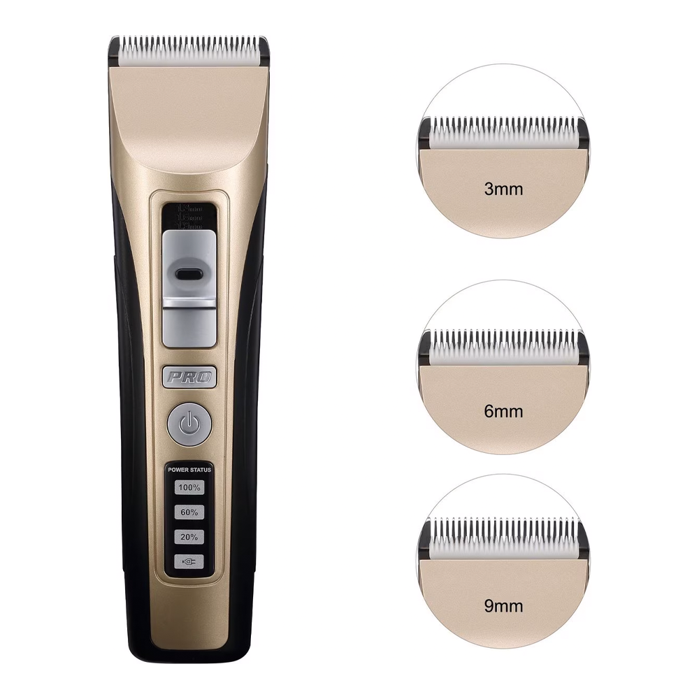 PATPET P930 Rechargeable Five-Level Pet Hair Grooming Clippers