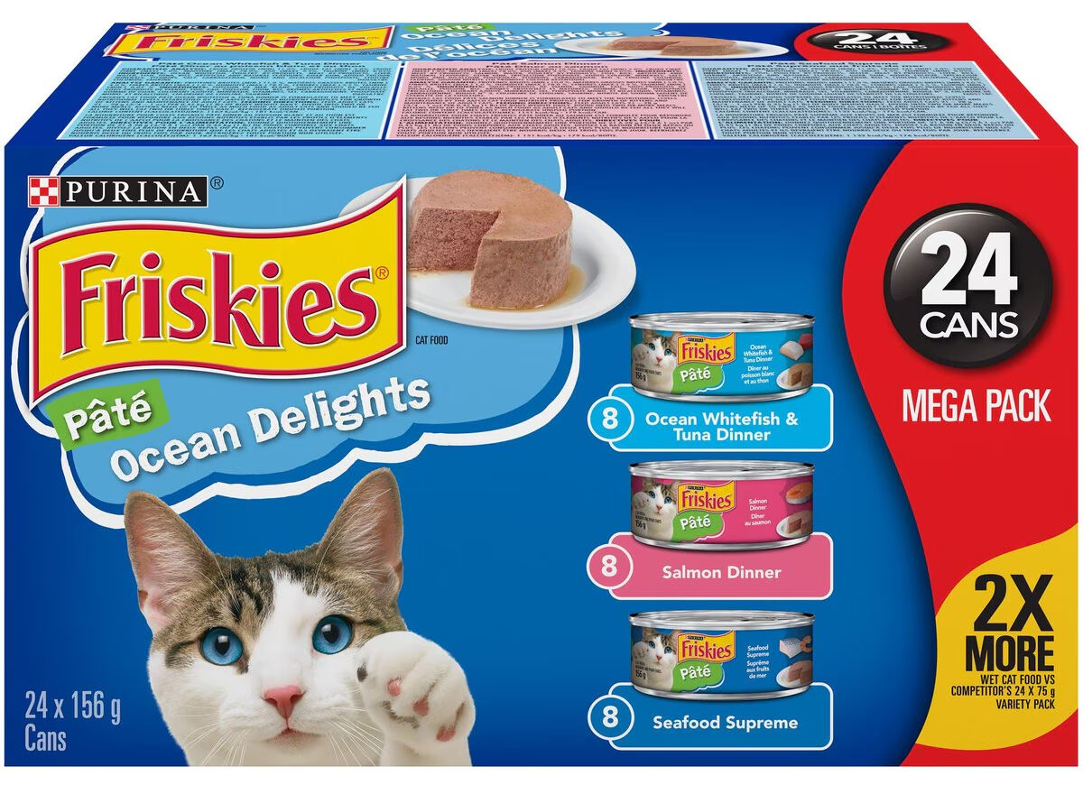 Purina Friskies Ocean Delights Wet Cat Food