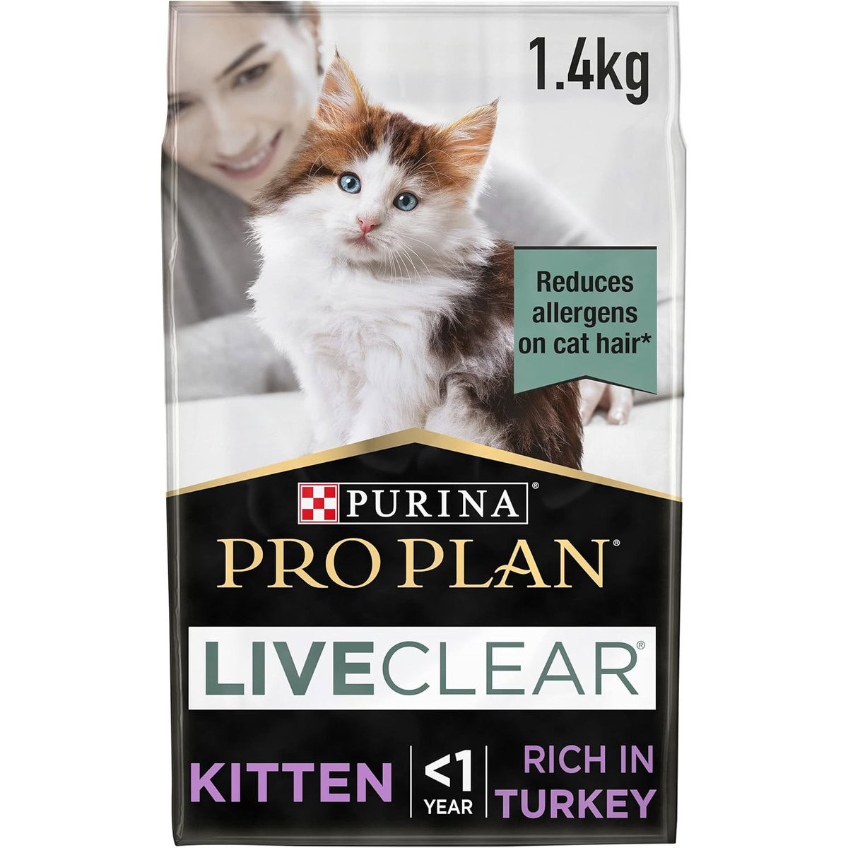 Purina Pro Plan Live Clear Dry Kitten Food 