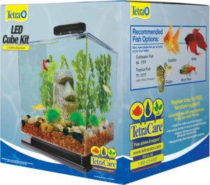 Tetra LED Cube Kit Fish Aquarium