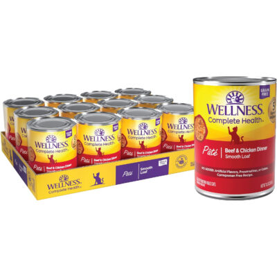 Wellness Complete Health Natural Grain Free Wet Canned Cat Food