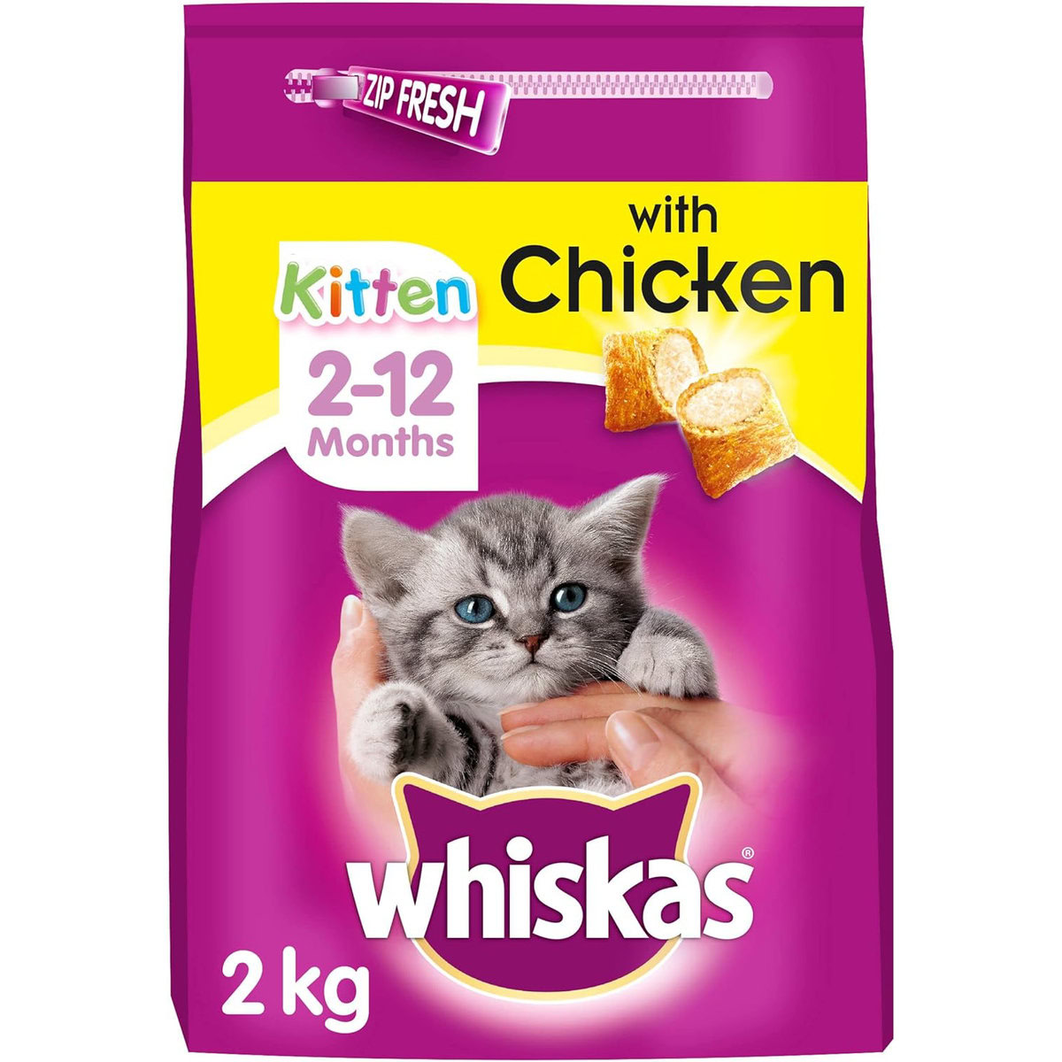 Whiskas Dry Food for Junior Cats And Kittens