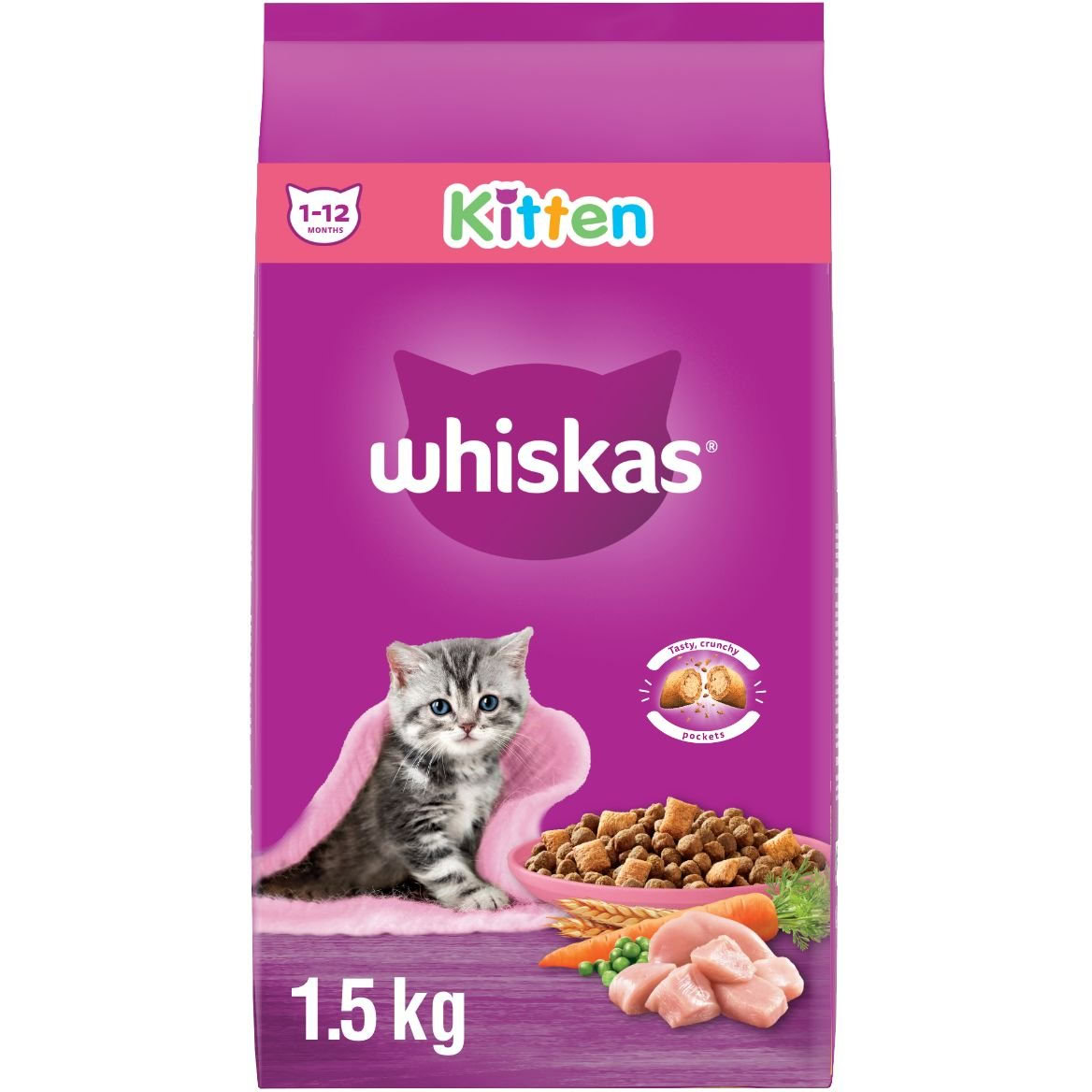 Whiskas Dry Kitten Food