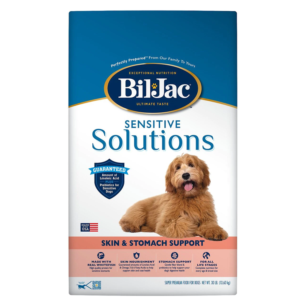 Bil-Jac Sensitive Solutions Skin & Stomach Support Dry Dog Food