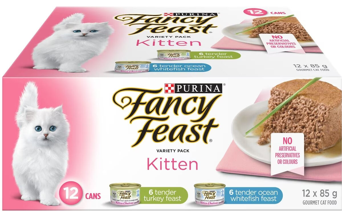 Fancy Feast Gourmet Naturals Kitten Wet Cat Food