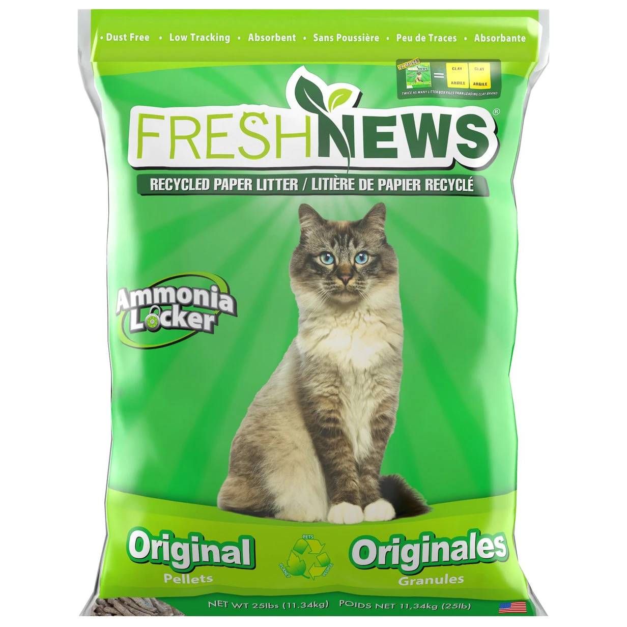 Fresh News Recycled Paper Litter