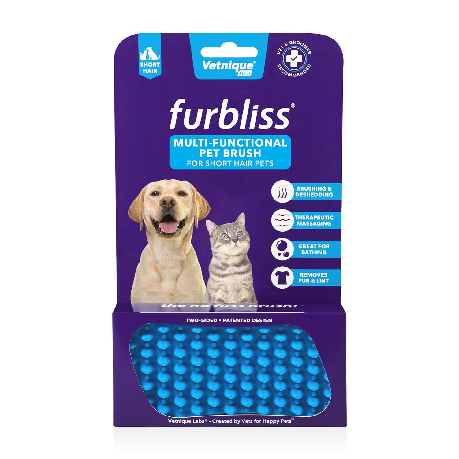 Furbliss Dog Brush for Small Dogs 