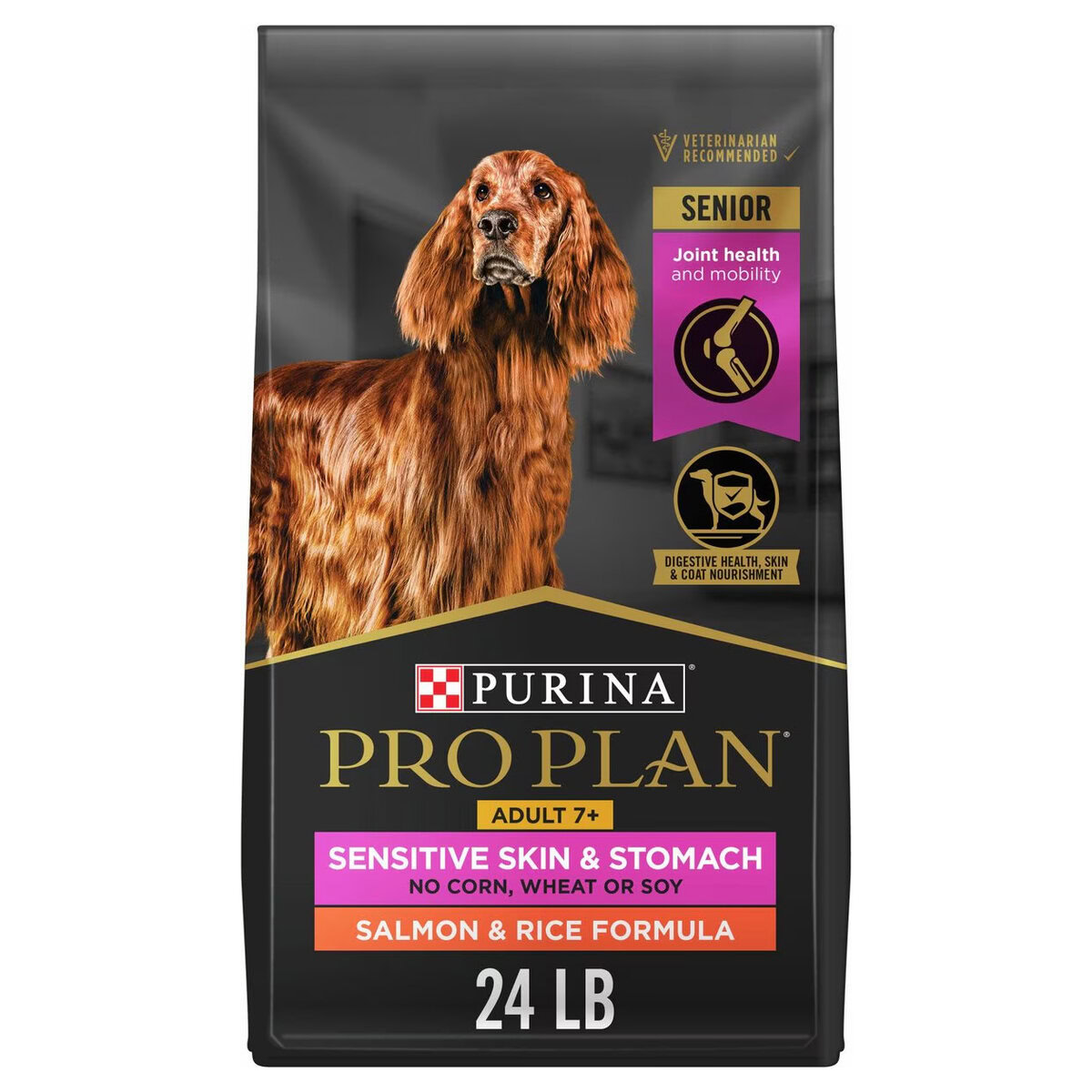 Purina Pro Plan Sensitive Skin & Stomach 7+ Salmon & Rice Formula